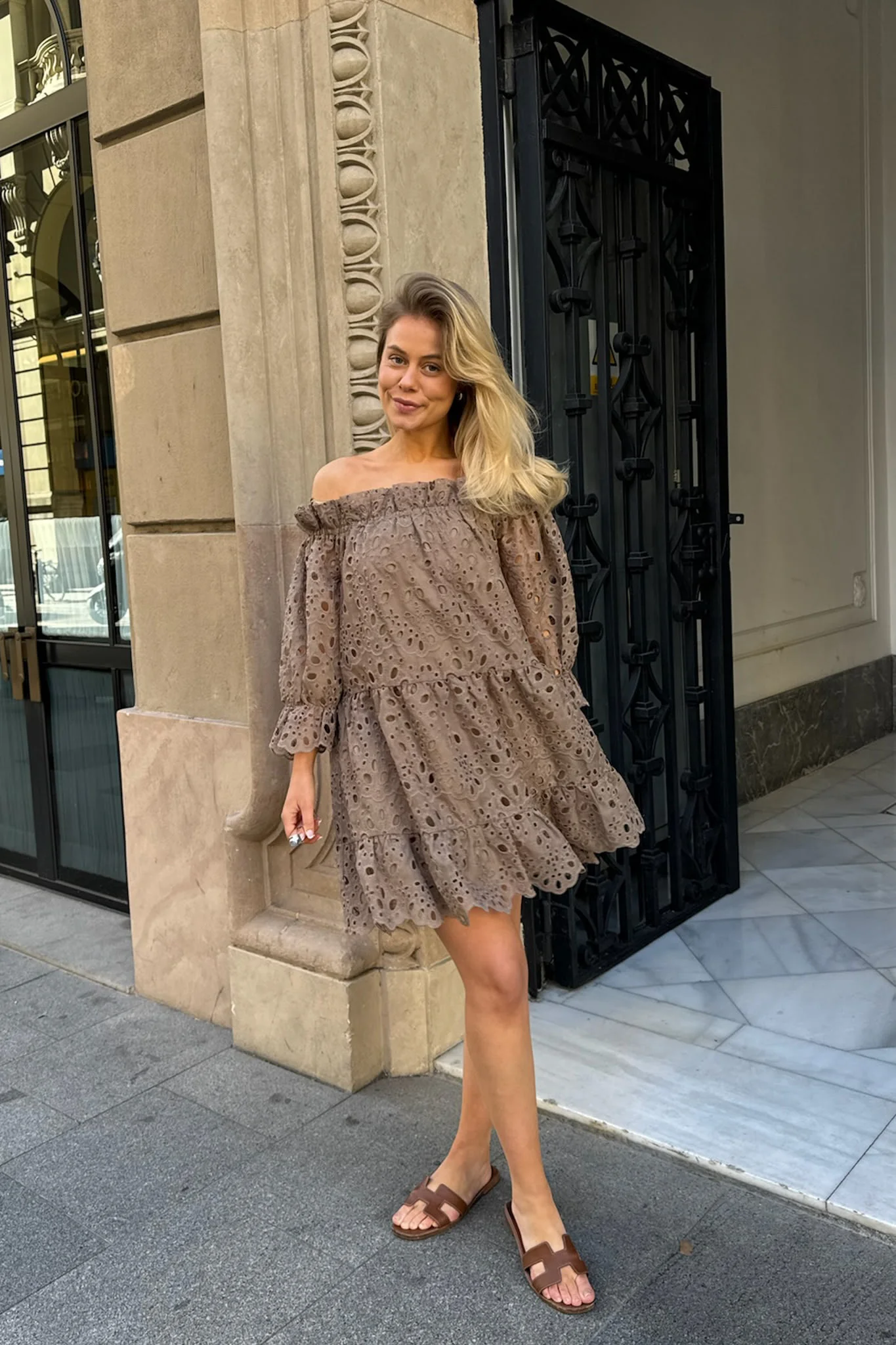 SigridIC Dress - Mocca