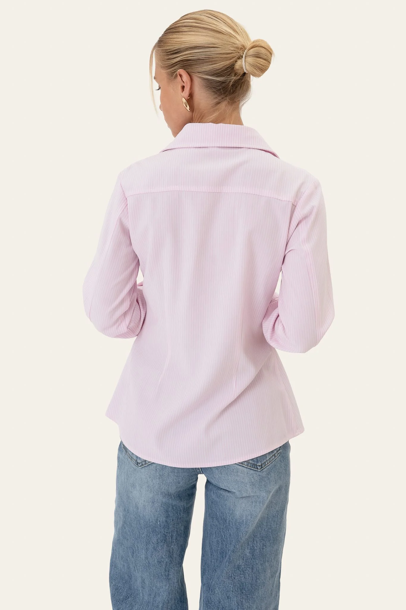 SiljeIC Shirt - Pink White Stripes - Image 3