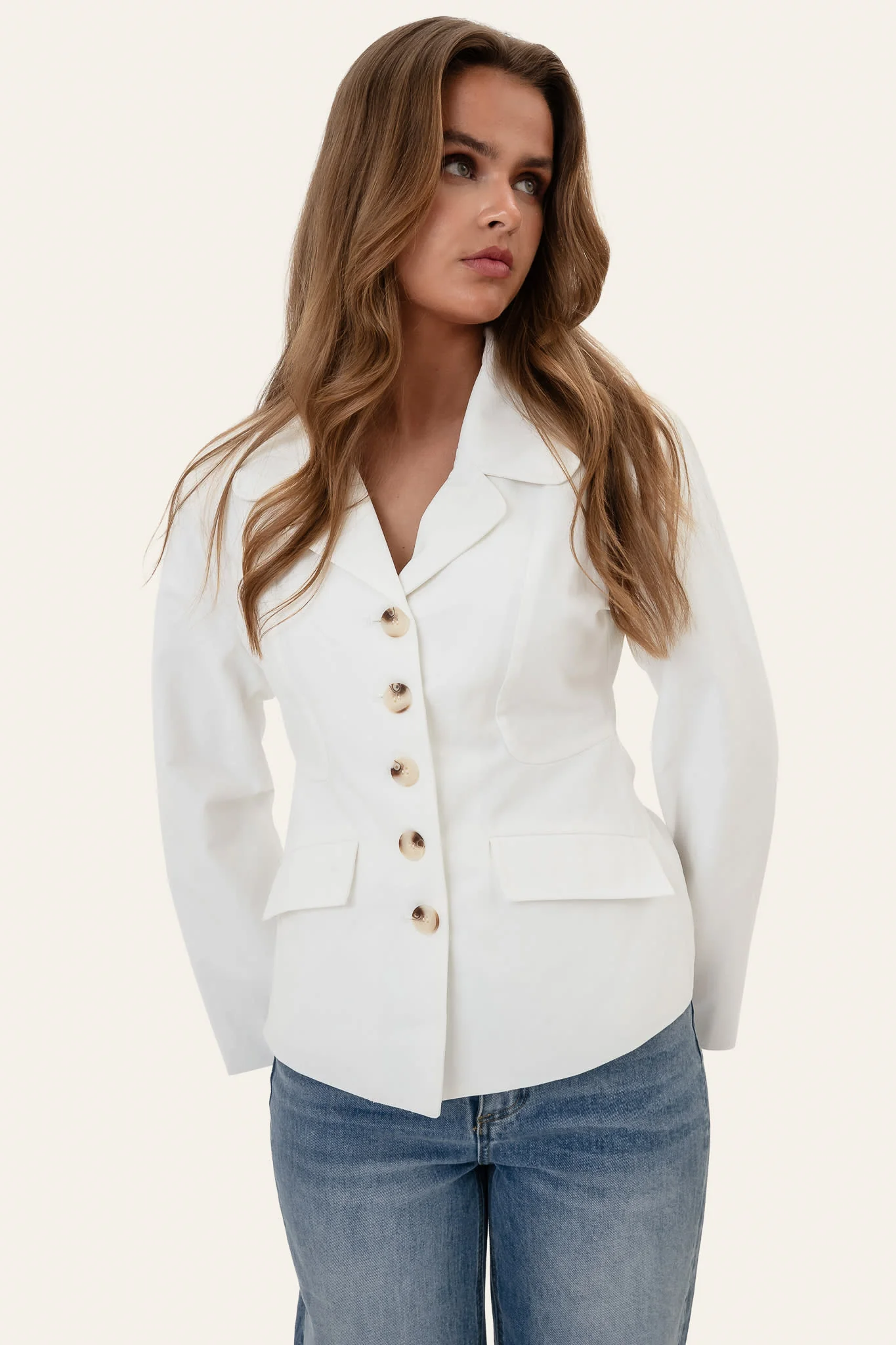 StineIC Blazer - White