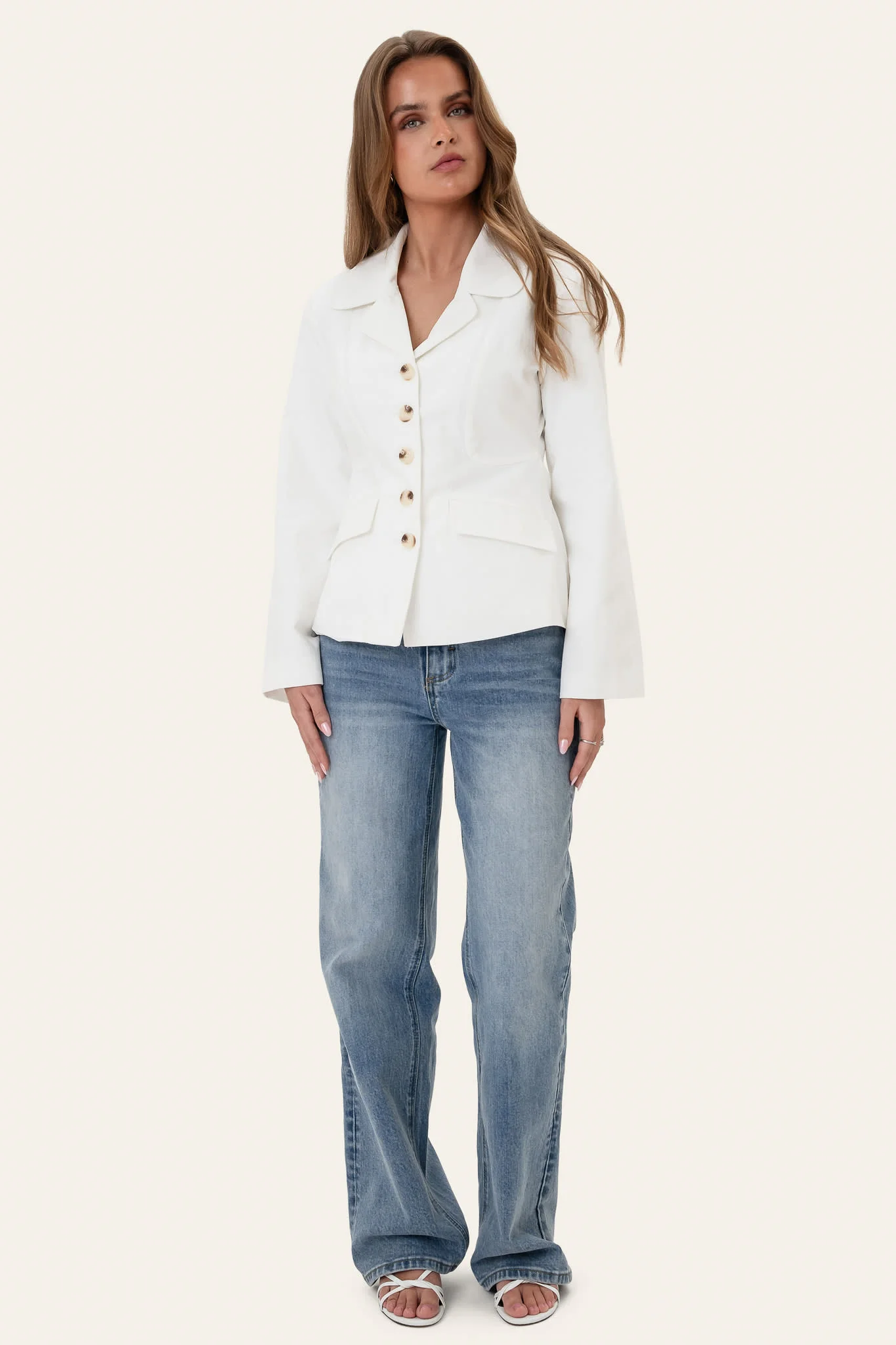 StineIC Blazer - White - Image 7