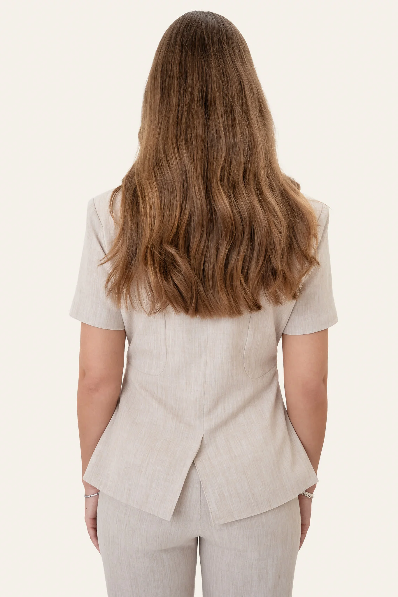 StineIC Tee Blazer - Beige - Image 3
