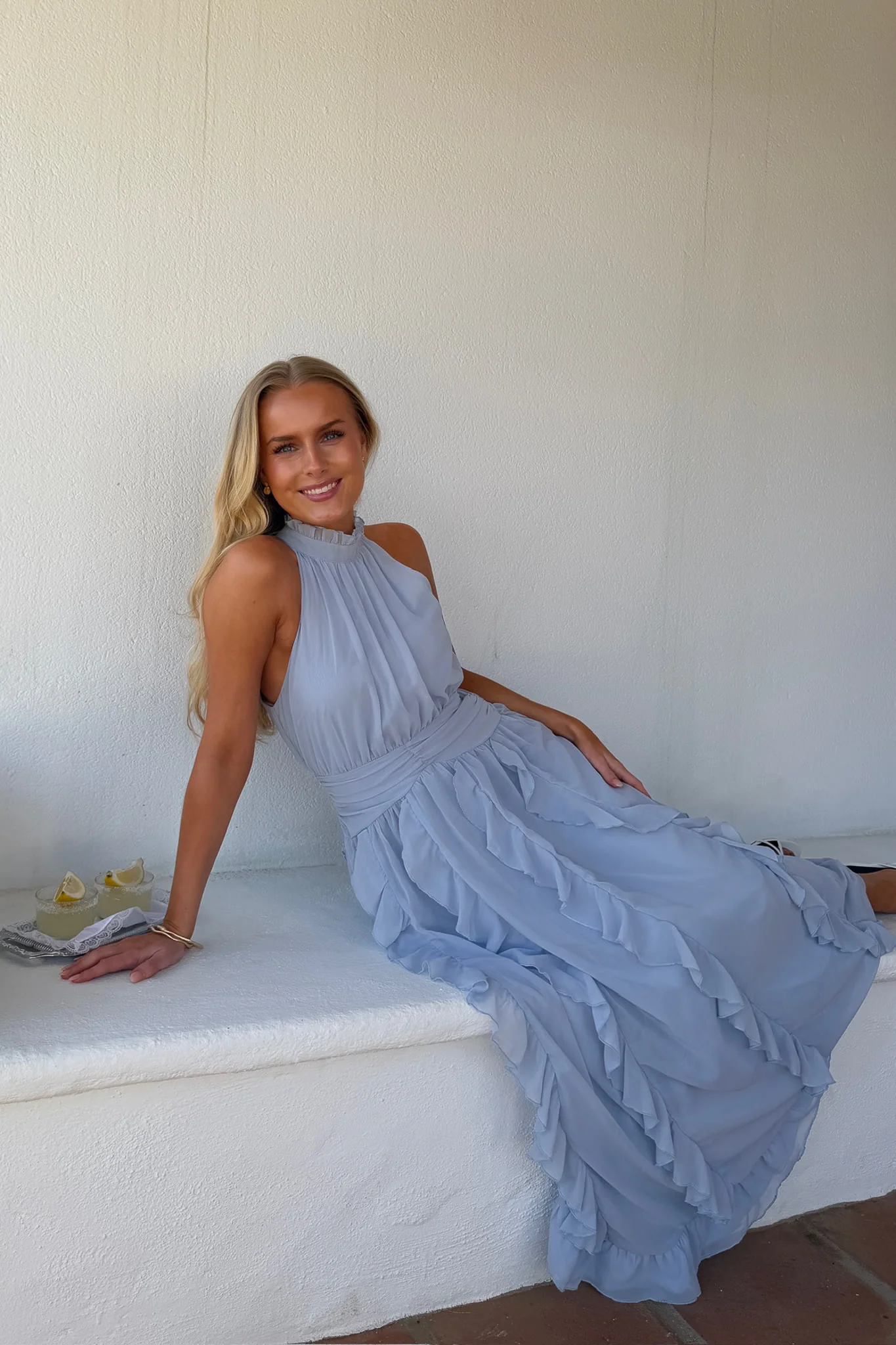 TianaIC Maxi Dress - Blue - Image 7