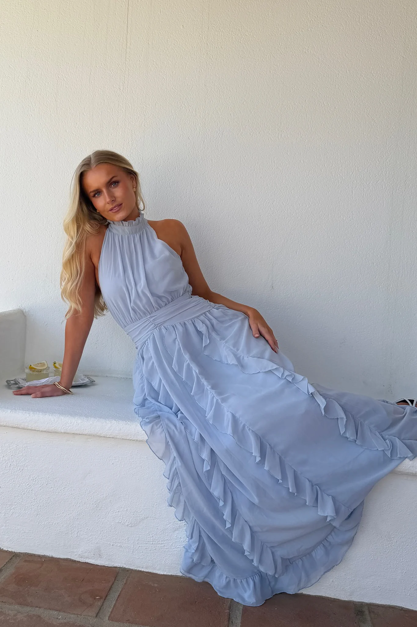 TianaIC Maxi Dress - Blue - Image 9