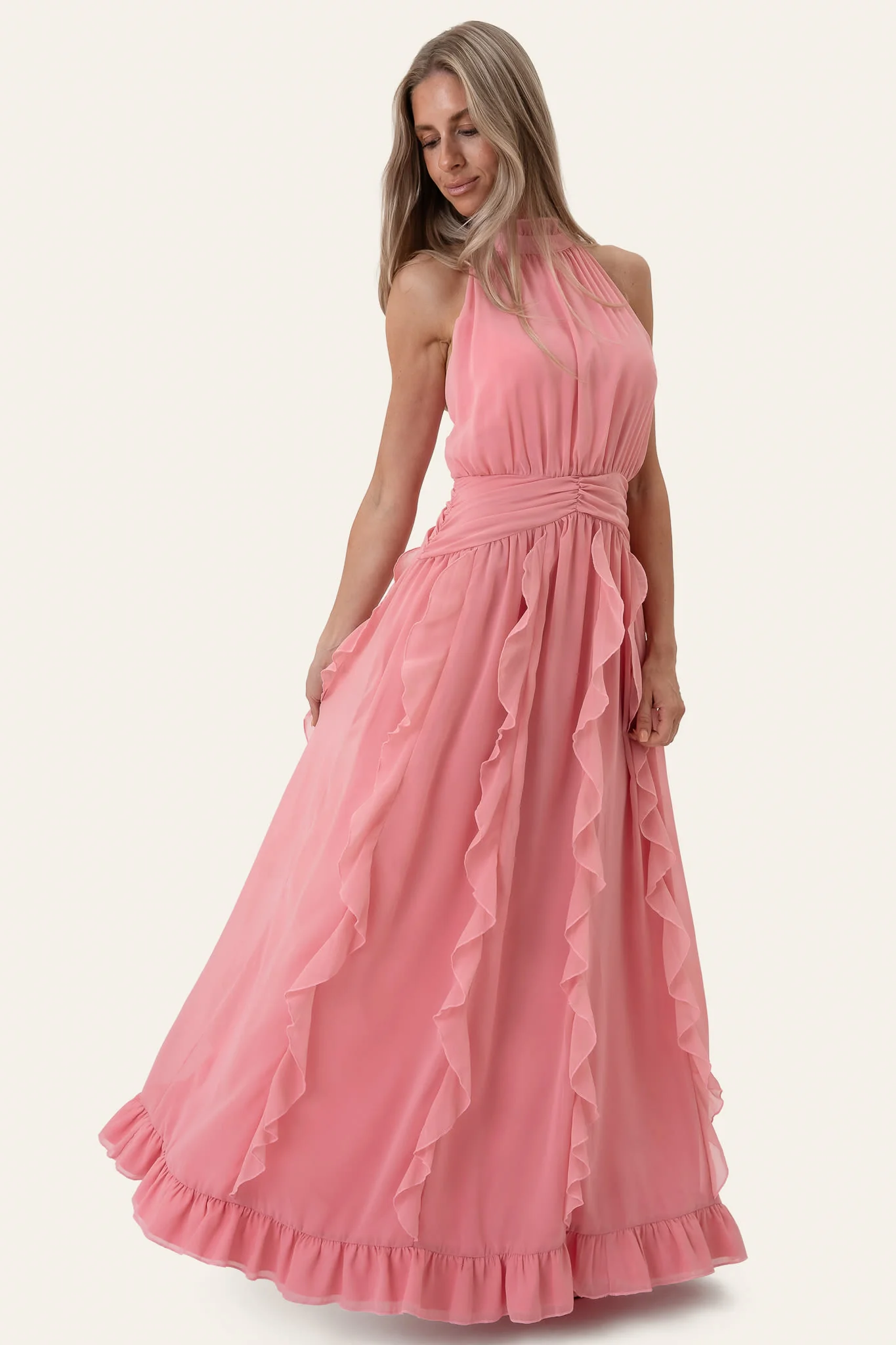 TianaIC Maxi Dress - Pink