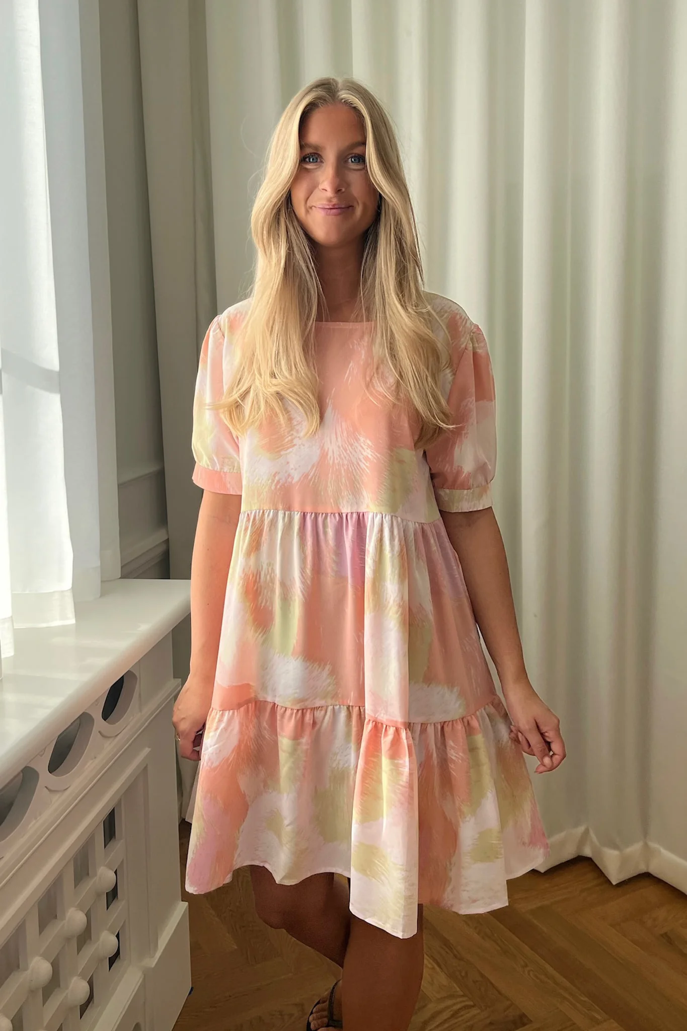 VilmaIC Dress - Watercolor Sunset