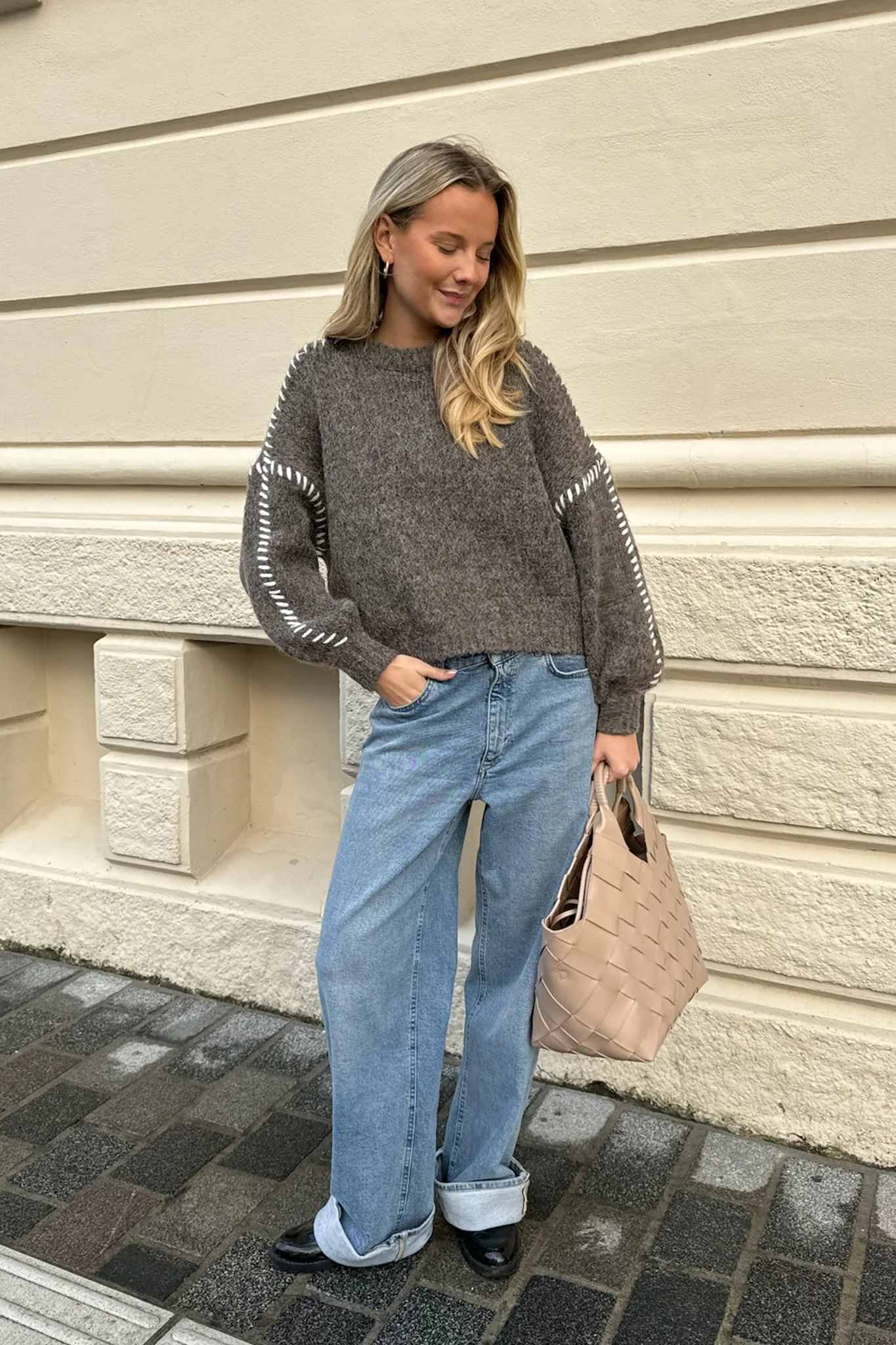 VMZen LS Oneck Pullover - Chocolate Chip