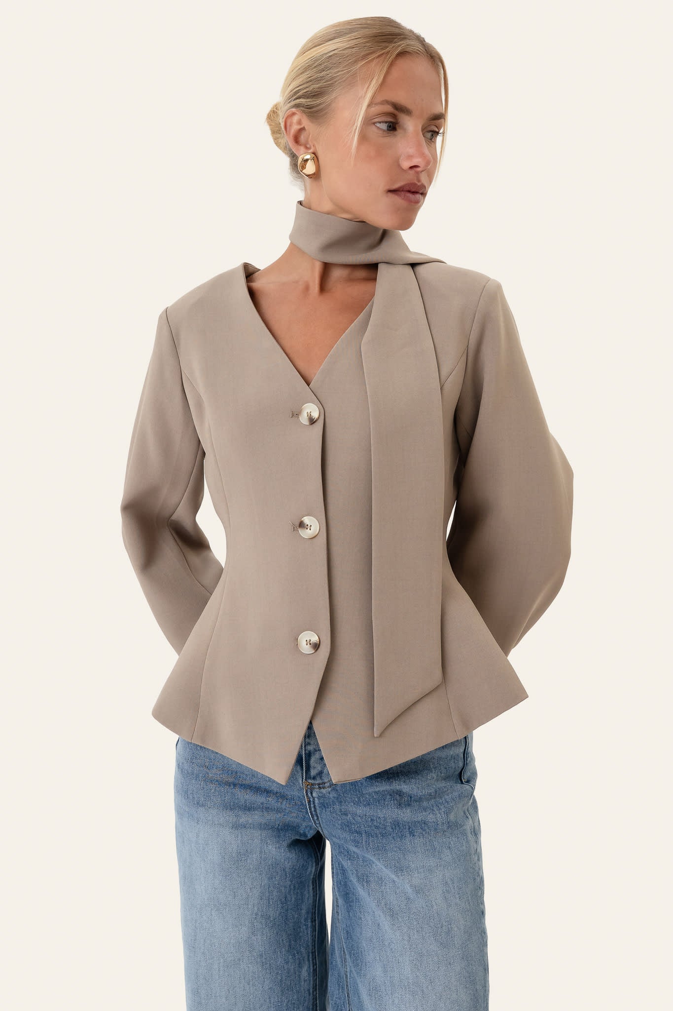 YaraIC Blazer - Light Brown