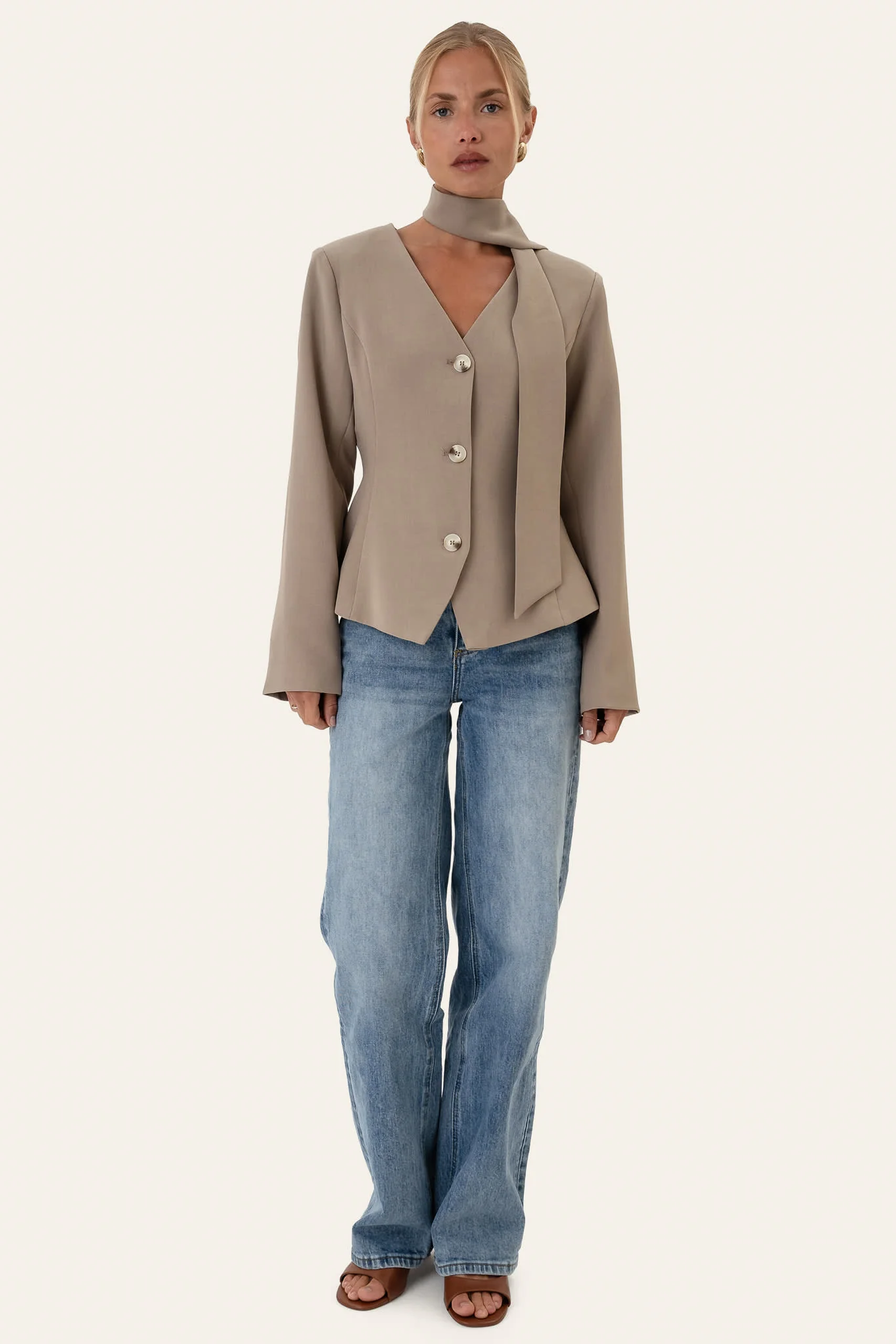 YaraIC Blazer - Light Brown - Image 3