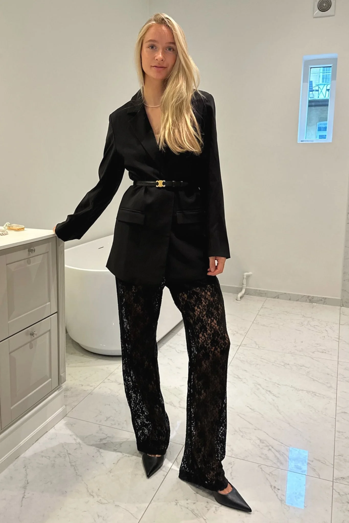 ZhannaIC Pants - Black Lace